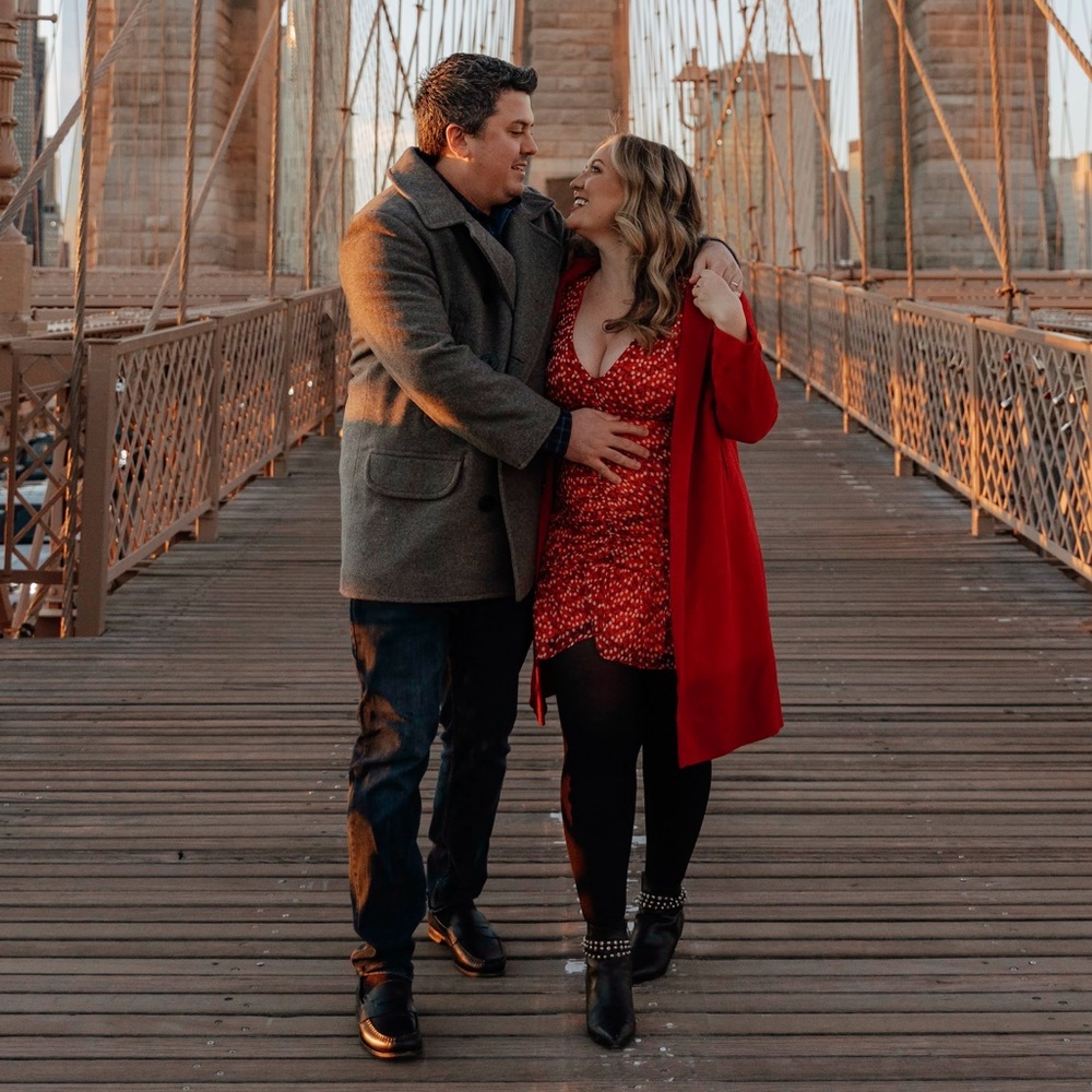 Vintage red coat